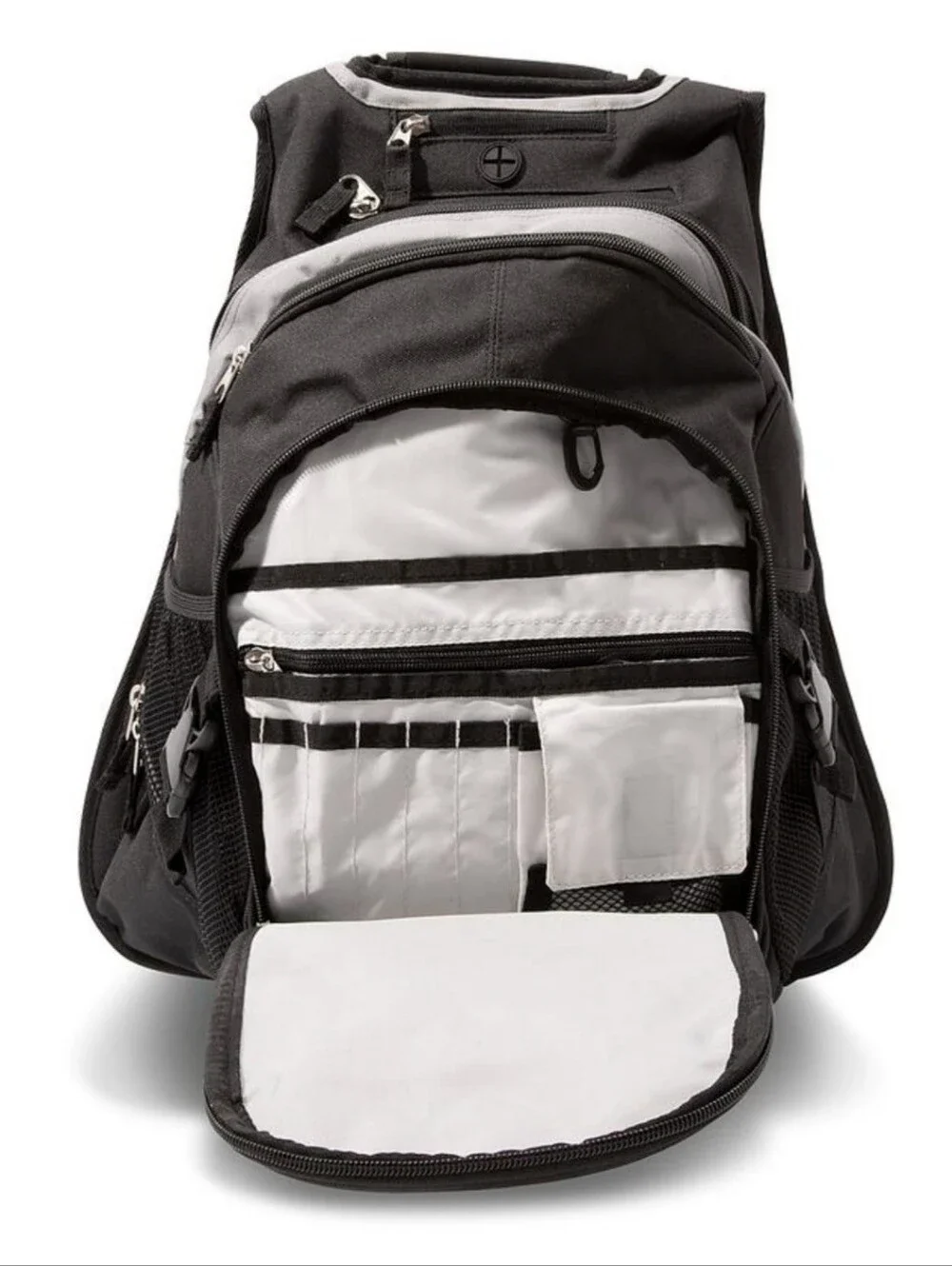 Motion Pro Black and Grey Men's Backpack Laptop Lightweight